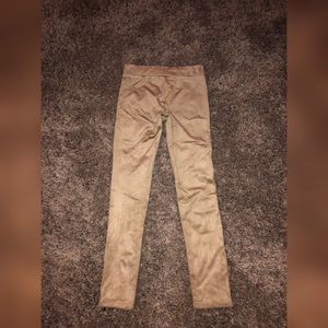Faux Suede Pants